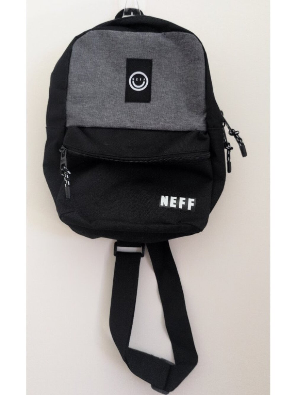 Neff Crossbody Bag Black Hotsling Gray Backpack 12 Inches Skater Aesthetic